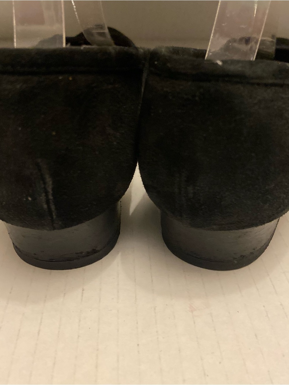 Thierry Rabotin Black Leather Suede And Mesh Low Profile Slip On Shoes - Picture 4 of 10